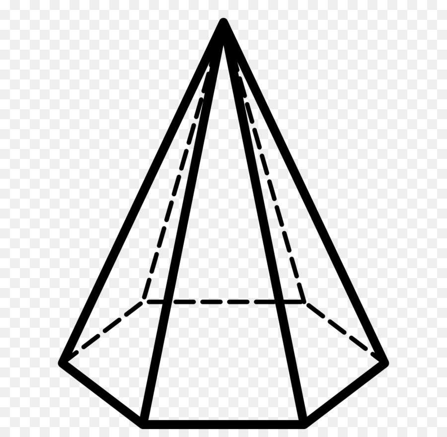 Шестиугольная пирамида