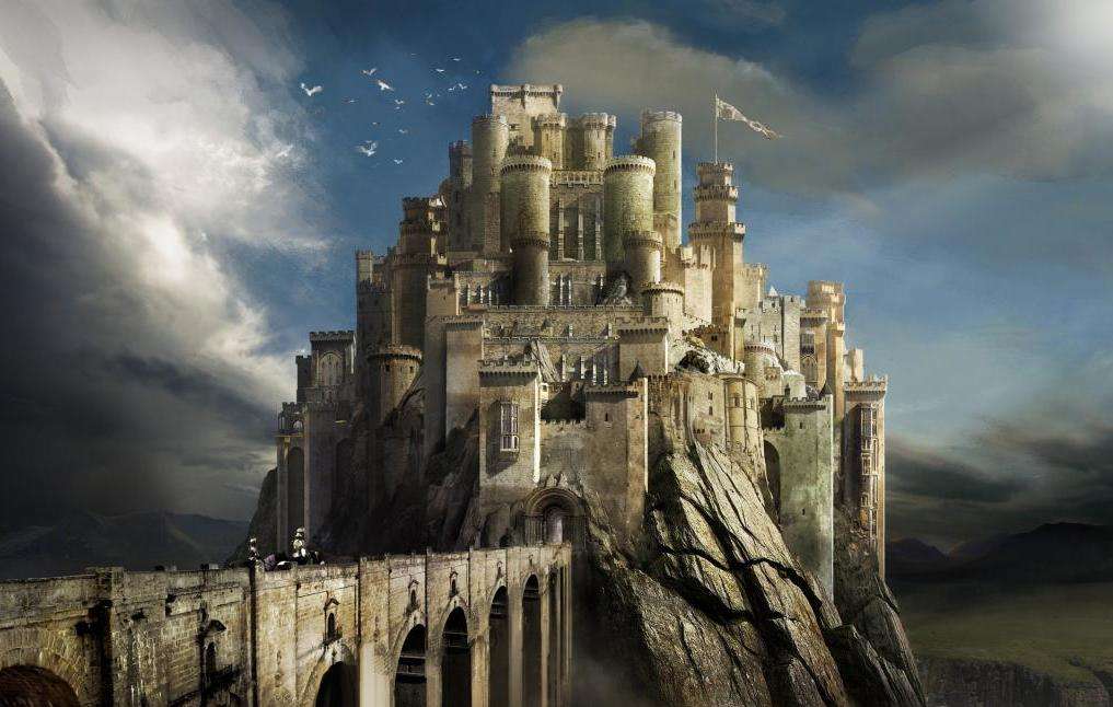 Рисунок замка Камелот