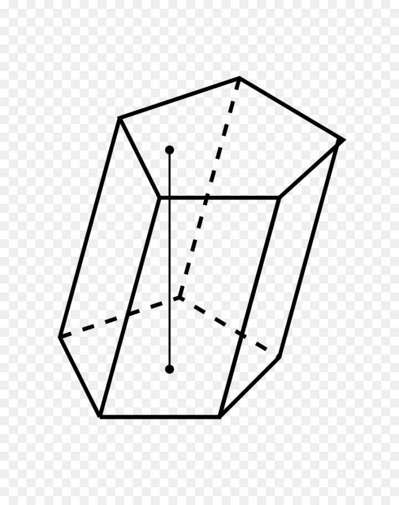 Косоугольная пятиугольная призма