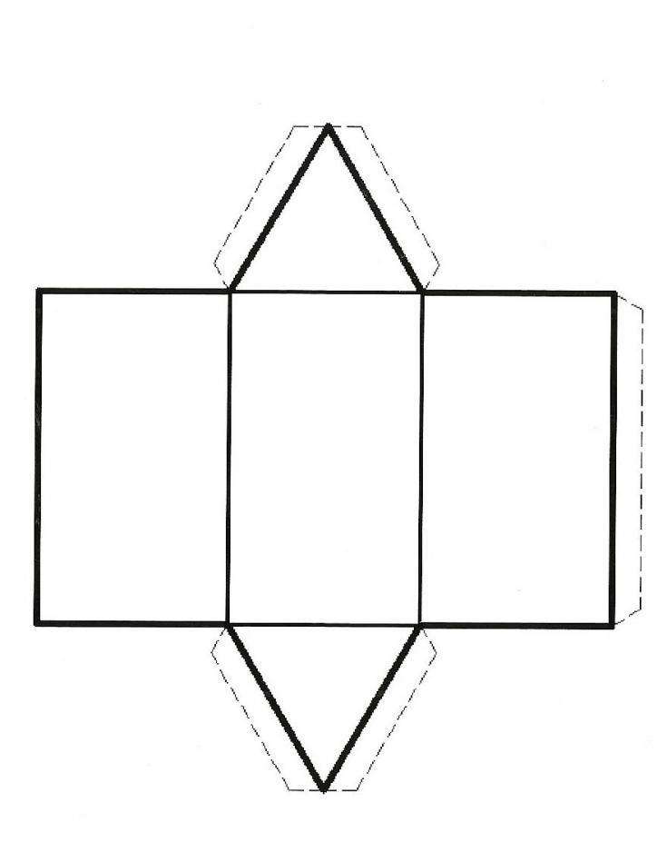 Развертка треугольной призмы