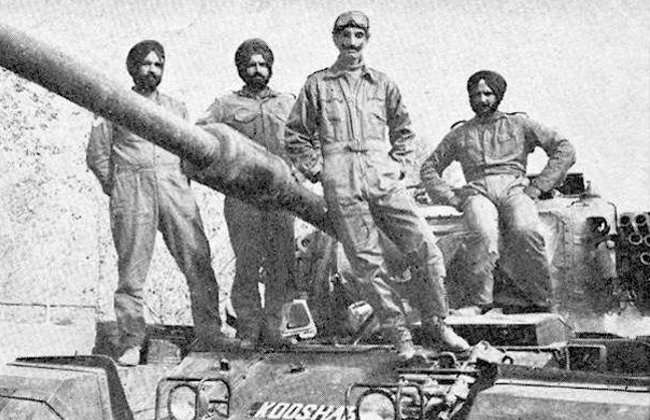 Индийские танкисты