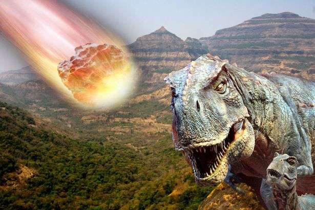 Метеорит - одна из версий гибели динозавров