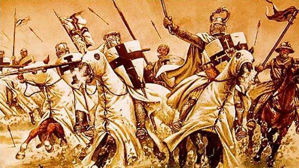 Рыцари в Крестовом походе