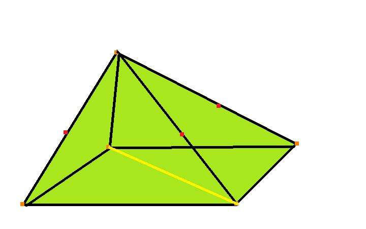Четырехугольная пирамида