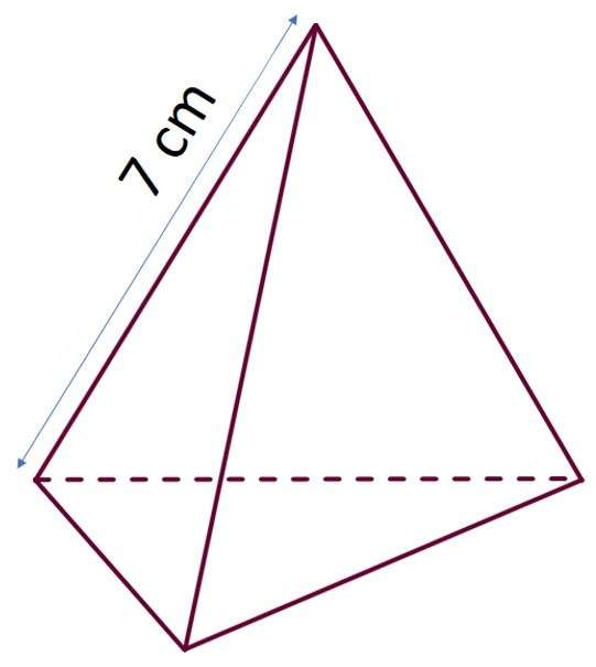 Боковое ребро пирамиды треугольной