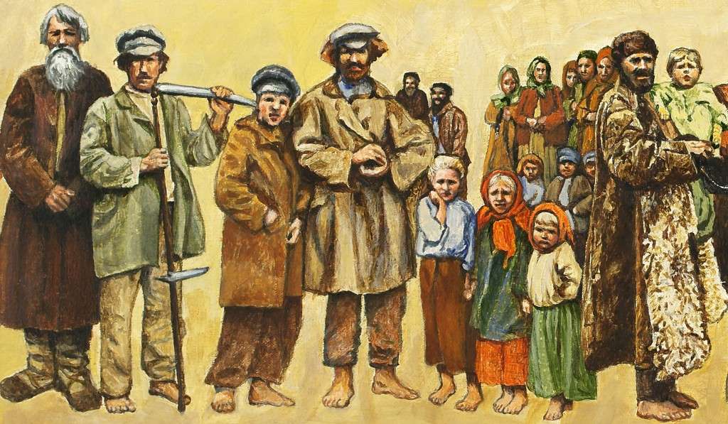 Русские крестьяне в 17 веке