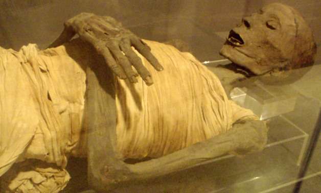 Мумия древнего египтянина