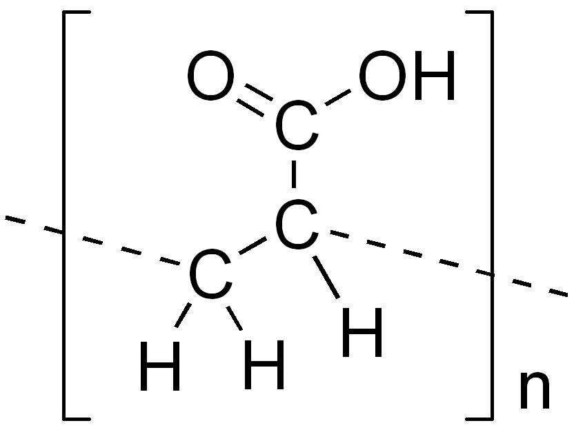 Полиакриловая кислота формула