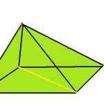 Формула площади боковой поверхности пирамиды произвольного типа и правильной: пример задачи