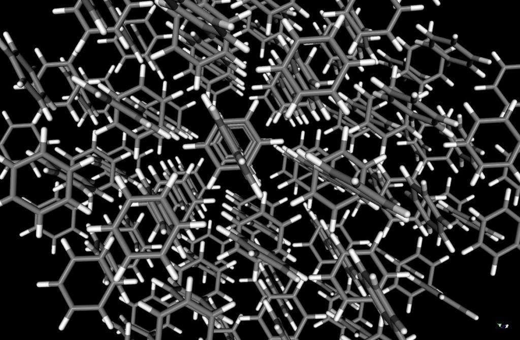 молекула кристалла