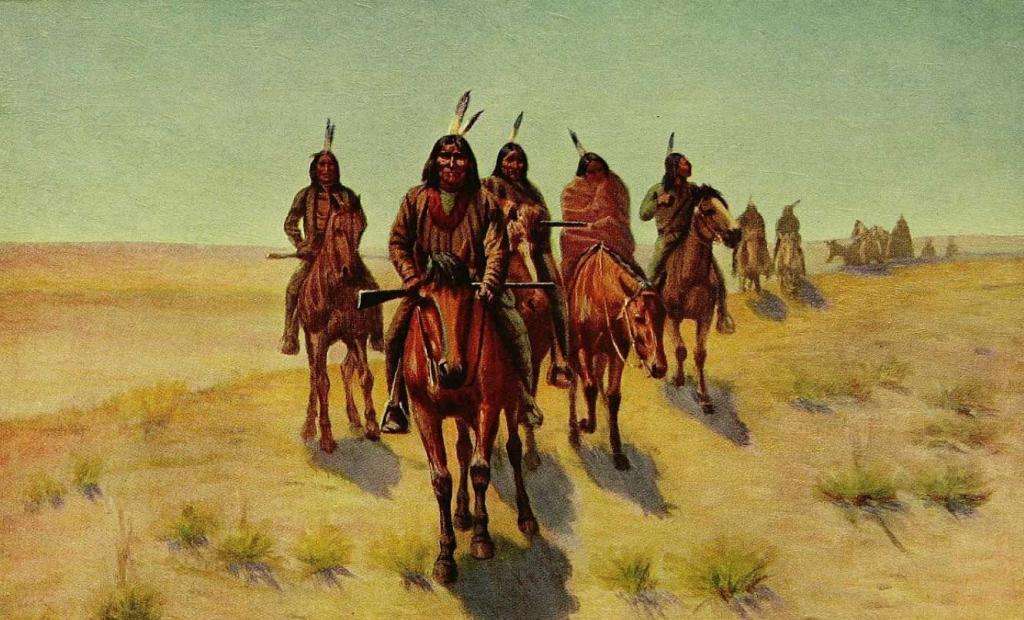 Группа апачей.