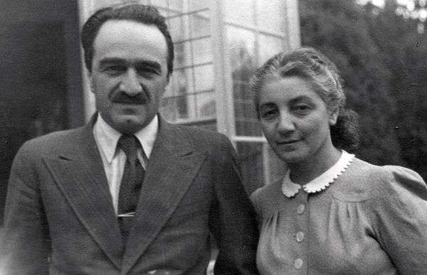 Микоян с женой
