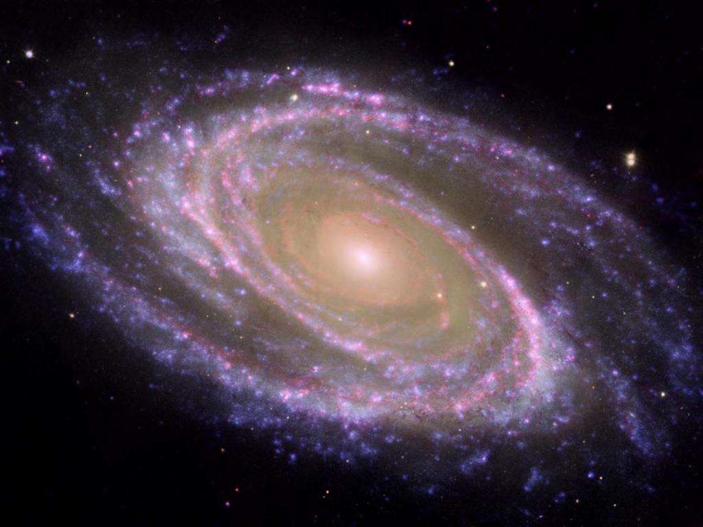 Пурпурная галактика
