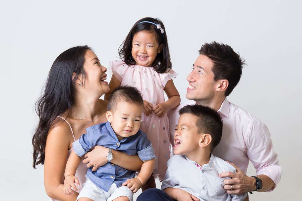 азиатская семья